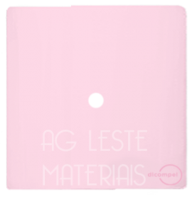 Placa 4x4 com Furo - Novara Especiais Petala